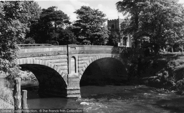 Photo of St Michael's On Wyre, The Church And Bridge c.1960