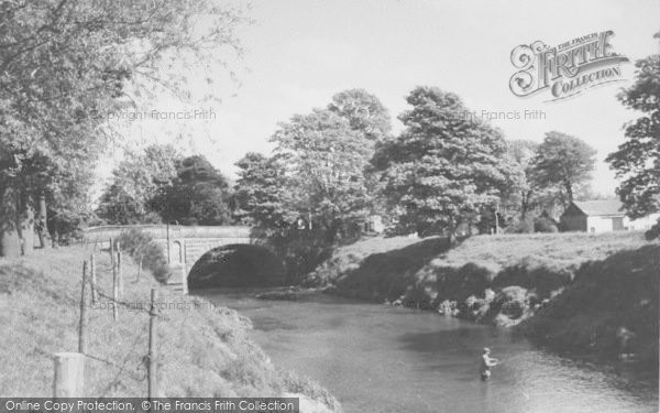 Photo of St Michael's On Wyre, The River Wyre And Bridge c.1960