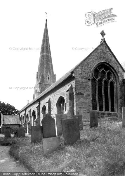 Photo of St Minver, The Church c.1955