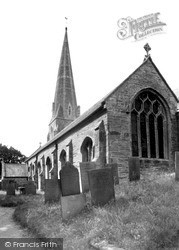 The Church c.1955, St Minver
