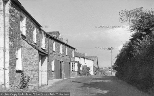 Photo of St Minver, Village c1955