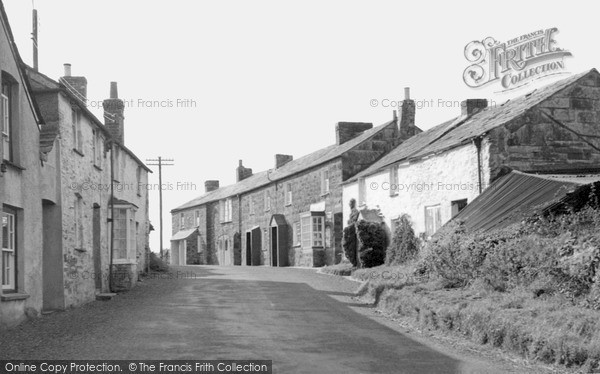 Photo of St Minver, Village c.1955