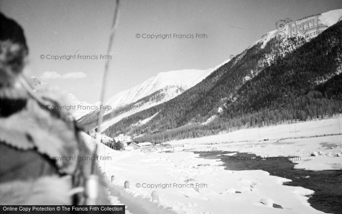 Photo of St Moritz, Between Samadan And Zuoz c.1937