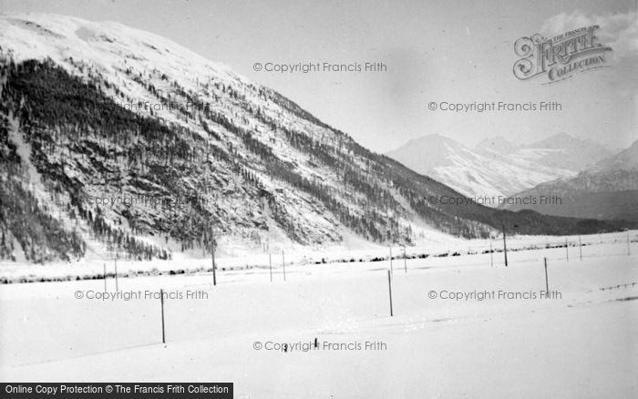 Photo of St Moritz, Between Samadan And Zuoz c.1937