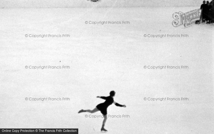 Photo of St Moritz, Ice Skating c.1937