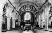 The Church Interior 1893, St Neot