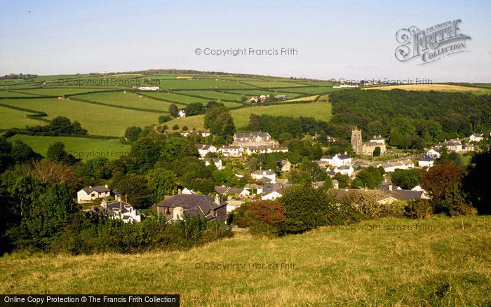 Photo of St Neot, Village From Goonzion Down 1998