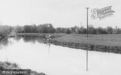 A Boat On The River c.1965, St Neots