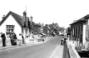 Bridge And High Street c.1954, St Neots