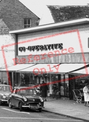 Co-Operative Store,High Street c.1965, St Neots