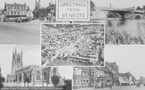 Photo of St Neots, Composite c.1955