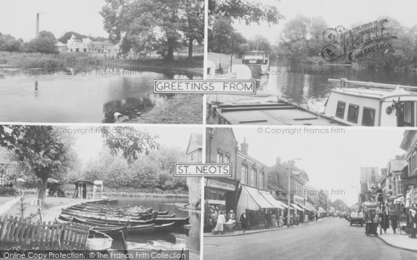Photo of St Neots, Composite c.1955