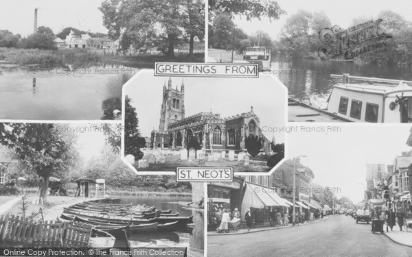 Photo of St Neots, Composite c.1955