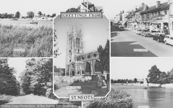 Photo of St Neots, Composite c.1965