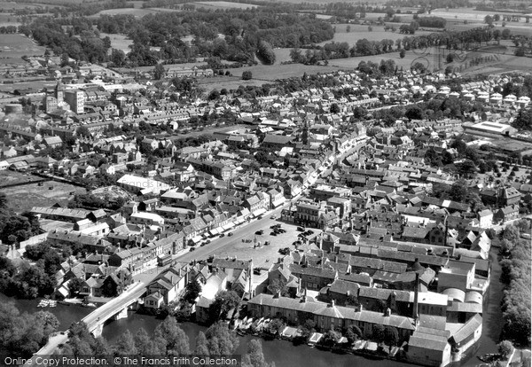 Photo of St Neots, From The Air c.1955