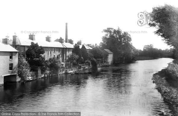 Photo of St Neots, From The Bridge 1897