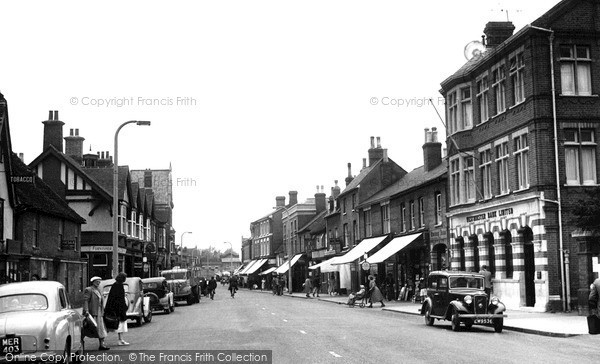Photo of St Neots, High Street c.1955
