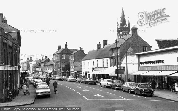 Photo of St Neots, High Street From The Cross c.1965