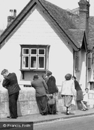 Looking Down From The Bridge c.1954, St Neots