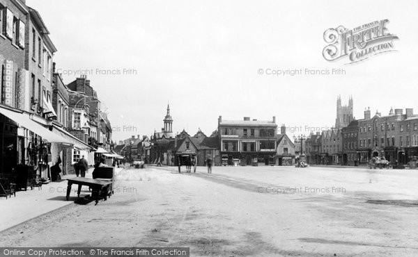 Photo of St Neots, Market Place 1897