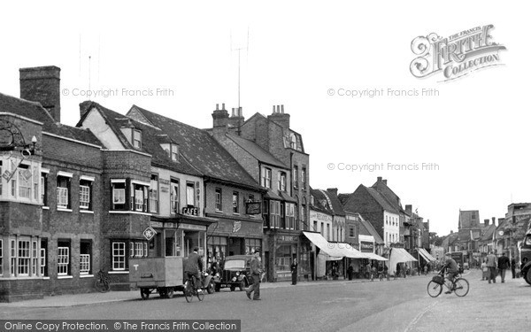 Photo of St Neots, Market Square And High Street c.1955