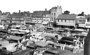 Market Square c.1965, St Neots