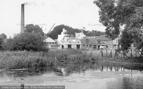 Photo of St Neots, Paper Mill c.1955