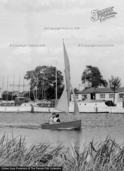 Photo of St Neots, Sailing On The River Ouse c.1965