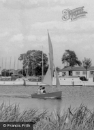 Sailing On The River Ouse c.1965, St Neots