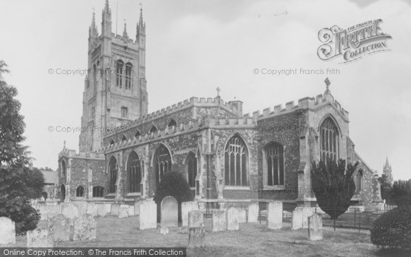 Photo of St Neots, St Mary's Church 1925