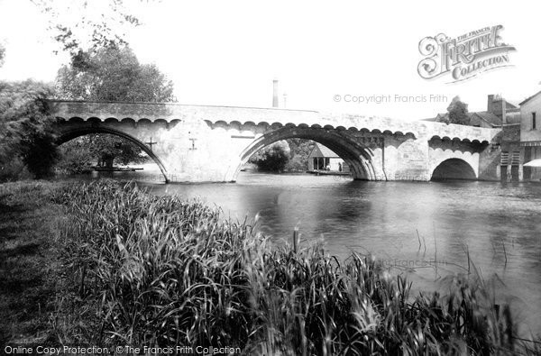 Photo of St Neots, The Bridge 1897