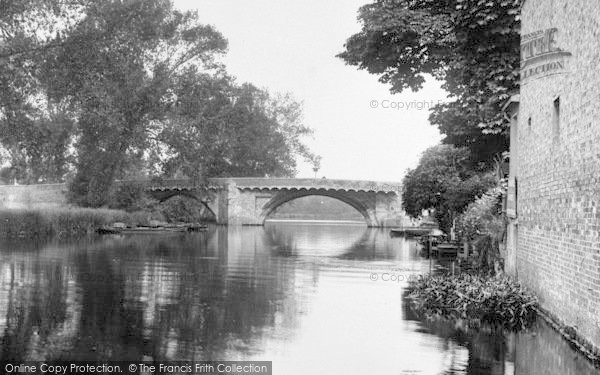 Photo of St Neots, The Bridge 1925