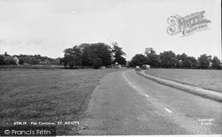 The Common c.1955, St Neots