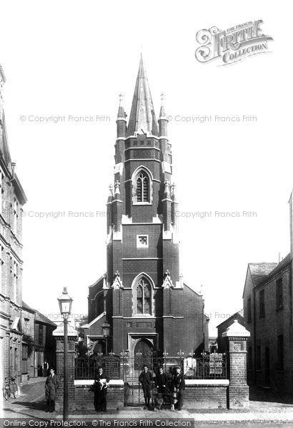 Photo of St Neots, The Congregational Church 1897