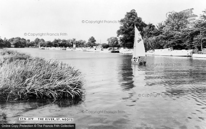Photo of St Neots, The River c.1965