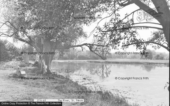 Photo of St Neots, The River c.1965