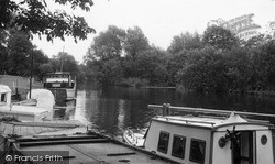 The River Ouse c.1955, St Neots