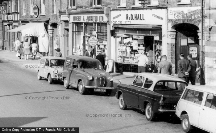 Photo of St Neots, Walking Down High Street c.1960
