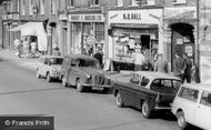 Walking Down High Street c.1960, St Neots