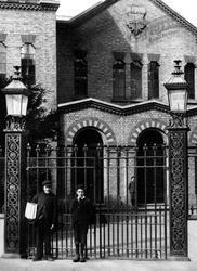 Wesleyan Chapel Gates 1897, St Neots