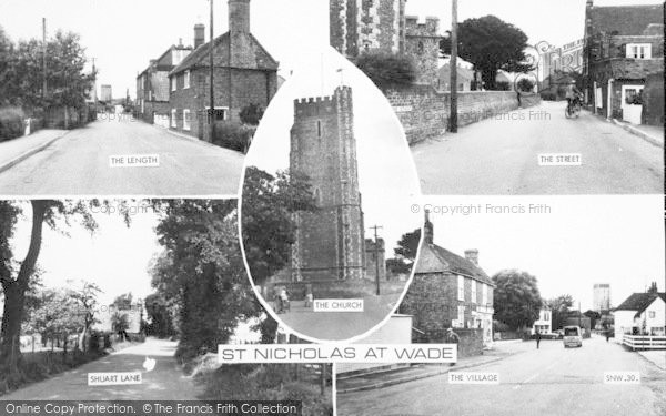 Photo of St Nicholas At Wade, Composite c.1965