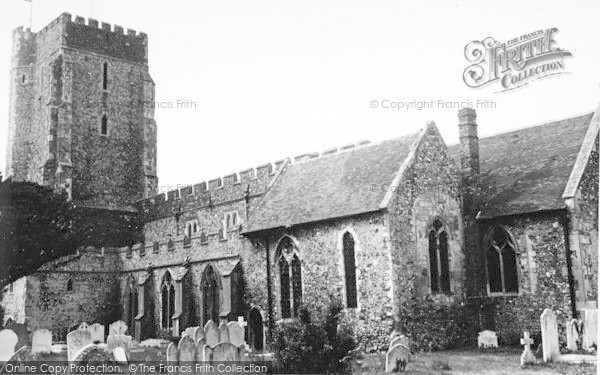 Photo of St Nicholas At Wade, The Church c.1960