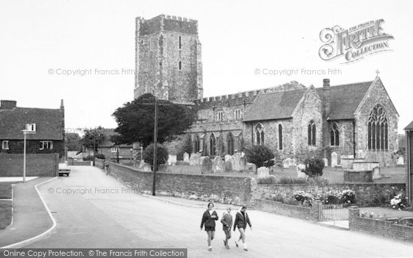 Photo of St Nicholas At Wade, The Church c.1965