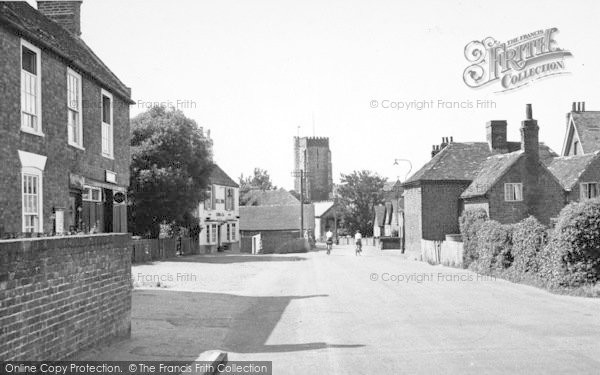 Photo of St Nicholas At Wade, The Village c.1955