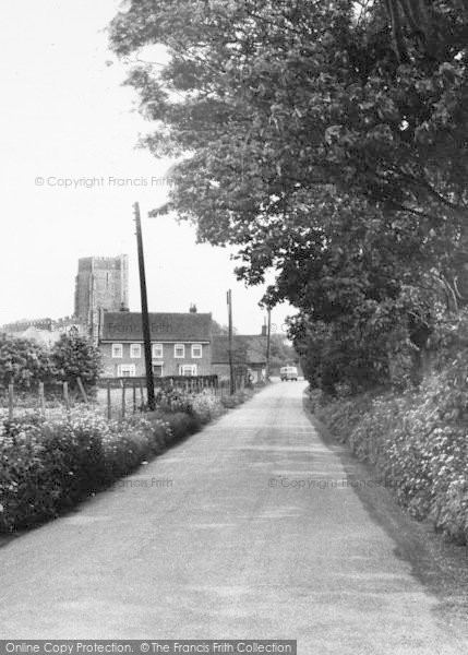 Photo of St Nicholas At Wade, The Village c.1960