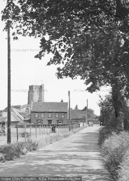 Photo of St Nicholas At Wade, The Western Entrance To The Village c.1955