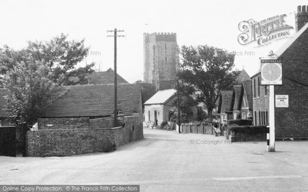 Photo of St Nicholas At Wade, Village And Church c.1960
