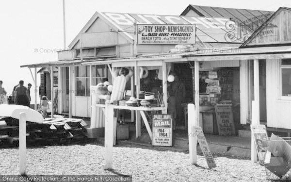 Photo of St Osyth, A Beach Shop c.1965