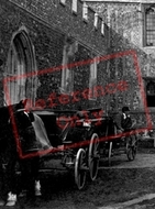 A Carriage Driver By The Priory Gatehouse 1895, St Osyth