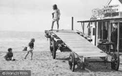 Children Playing On The Beach c.1955, St Osyth